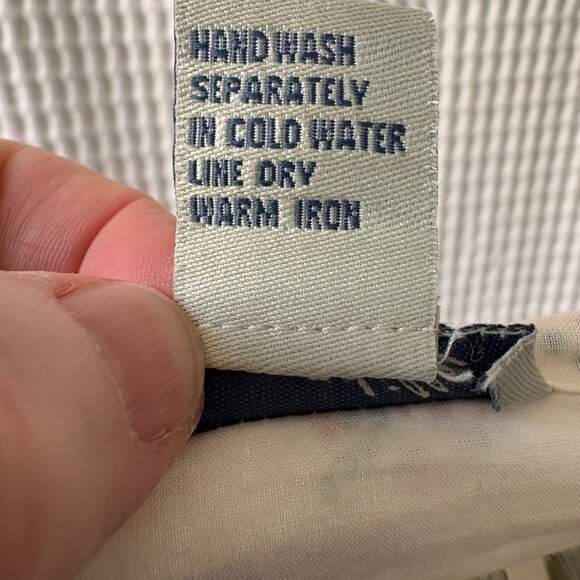 Odille Anthro 1990s/y2k knee length floral print cottagecore skirt ruffle size 4 - Picture 5 of 5